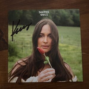 Kacey Musgraves  hand signed in sharpie - deeper well  CD